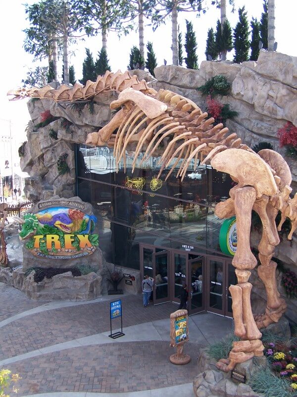 T-Rex at Legends of Village West